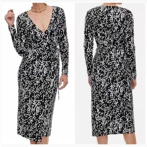NWT Diane Von Furstenberg For Target Long Sleeve Wrap Dress